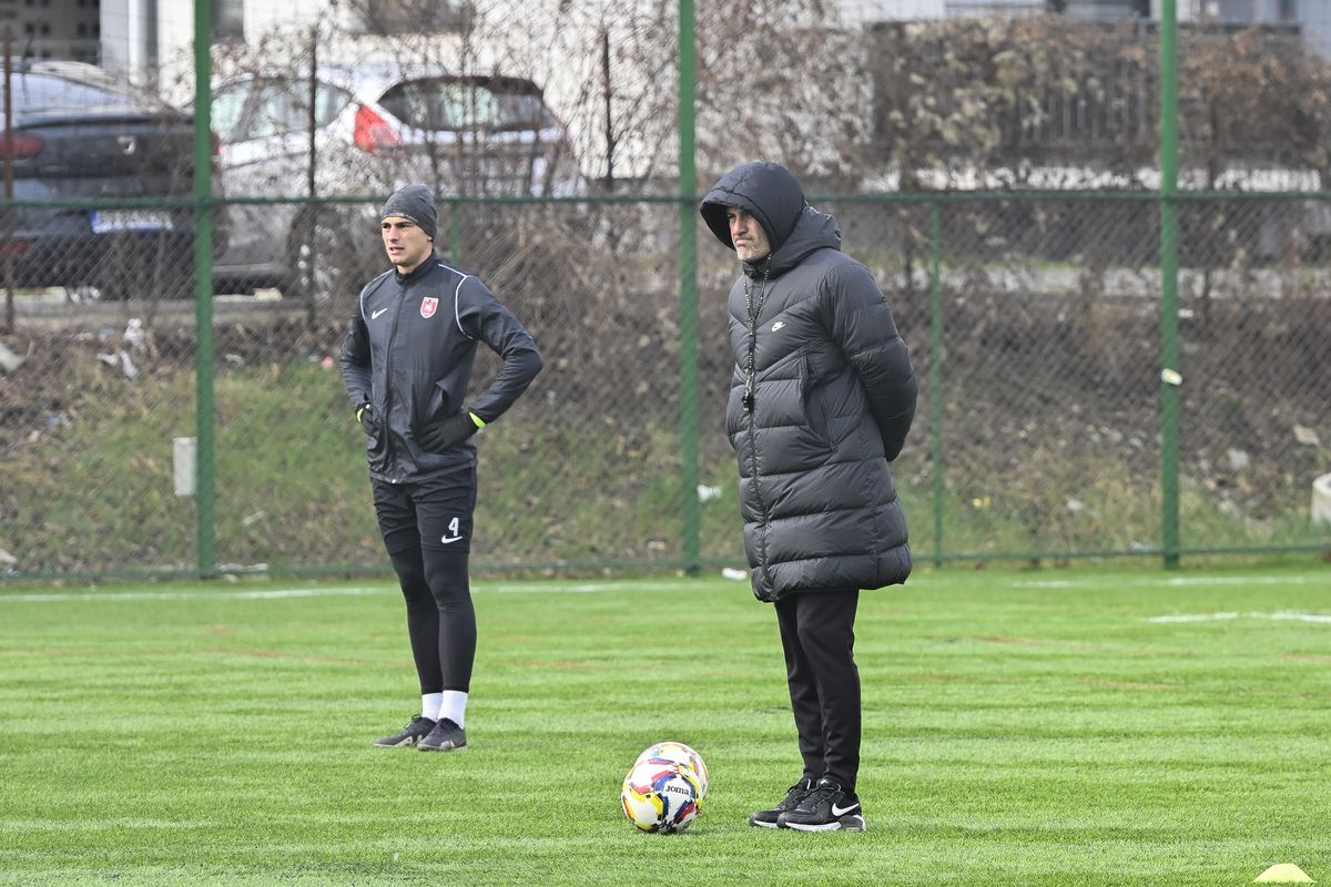 Claudiu Niculescu - antrenament la CSC Șelimbăr