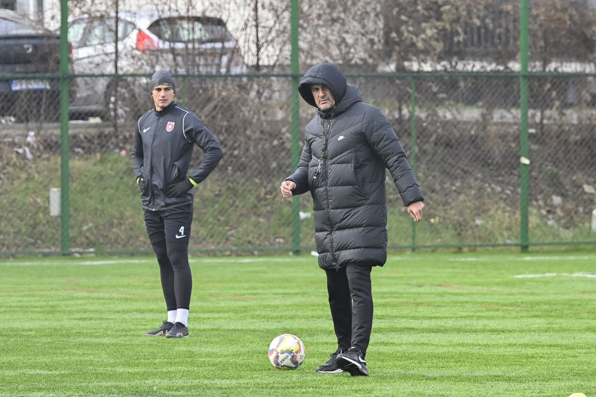 Claudiu Niculescu - antrenament la CSC Șelimbăr