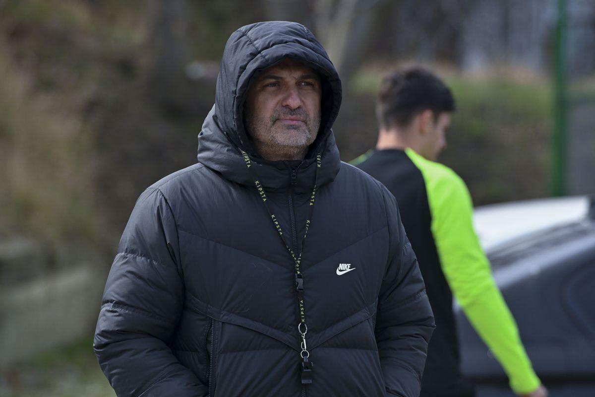 Claudiu Niculescu - antrenament la CSC Șelimbăr