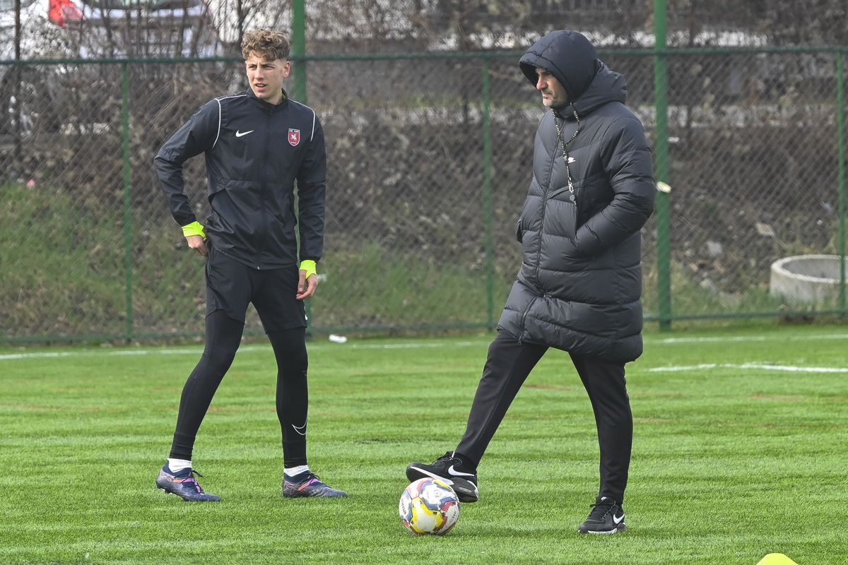 Claudiu Niculescu - antrenament la CSC Șelimbăr