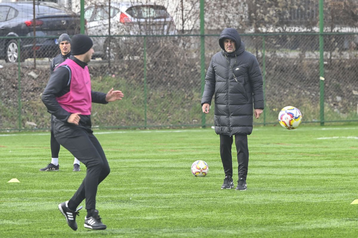 Claudiu Niculescu - antrenament la CSC Șelimbăr