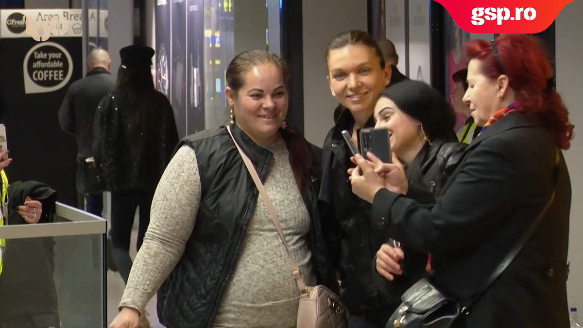 Simona Halep a revenit în România, după verdictul TAS