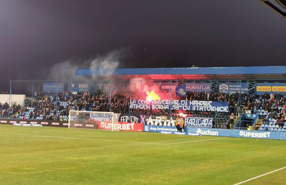 5 detalii care nu s-au văzut la TV la Farul - U Cluj: duel cu nervi la marginea terenului » Hagi și Sabău au fost exasperați de erorile făcute de jucătorii lor