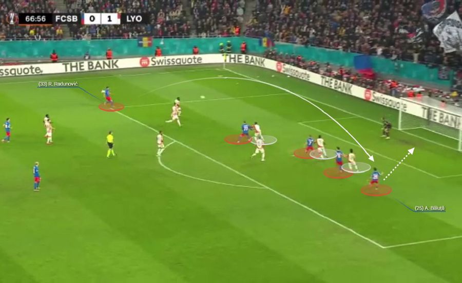 Schimbarea care a ruinat o calificare » Unde s-a frânt FCSB în meciul cu Lyon