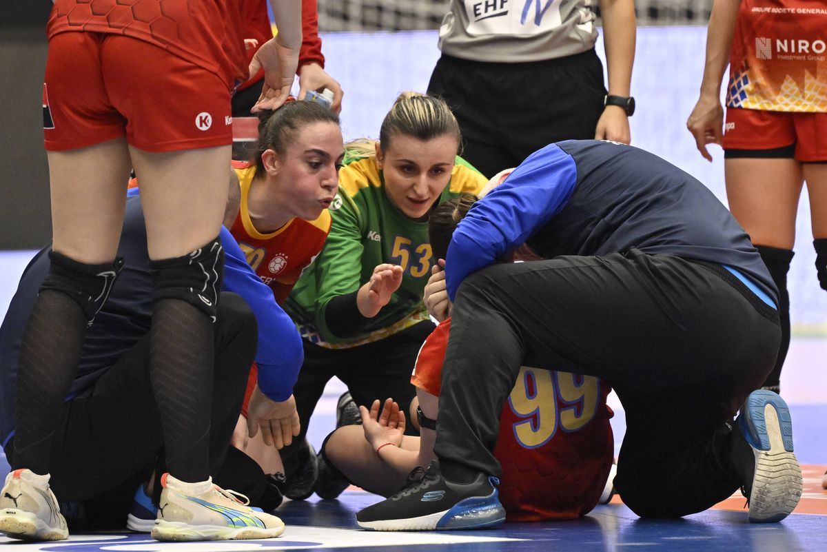 Sorina Grozav, accidentare în România - Suedia