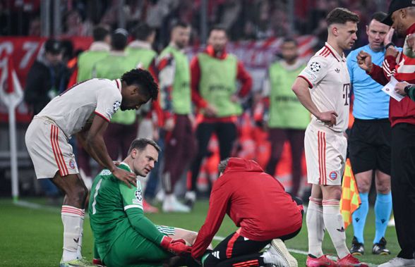 Șoc după șoc pentru Bayern! Și Manuel Neuer e out cu Inter!
