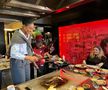 Spectacol de live cooking pentru sportivele clubului Rapid