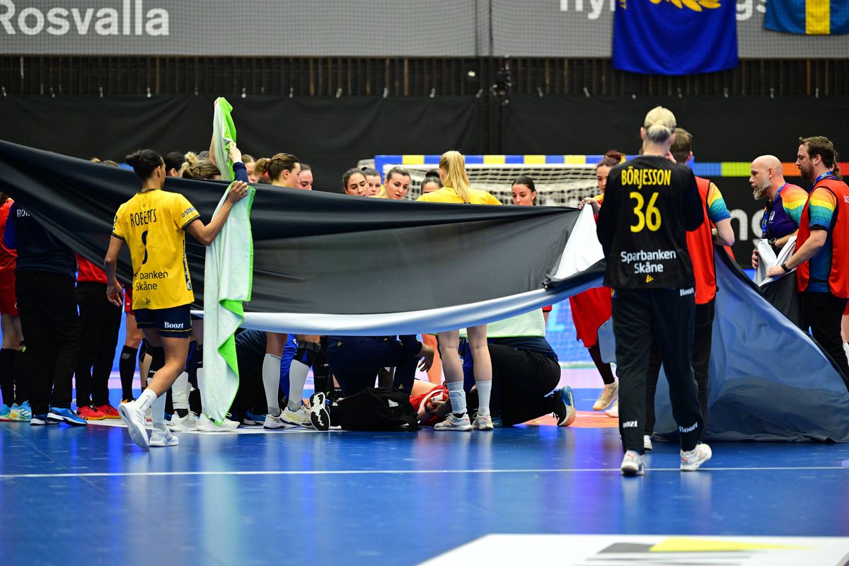 Sorina Grozav, accidentare în România - Suedia