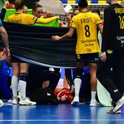 Sorina Grozav, accidentare în România - Suedia / FOTO: Imago