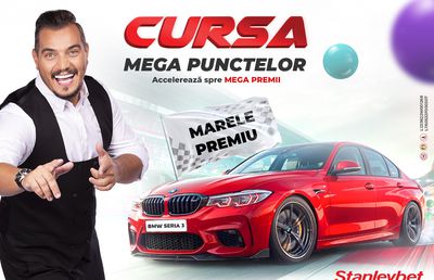 Mega premii la Cursa Mega Punctelor! Când începe extragerea pentru ultimul model de BMW