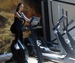 Larisa Boțog în sala de fitness AI FOTO: Ionuț Iordache (GSP)
