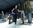Larisa Boțog în sala de fitness AI FOTO: Ionuț Iordache (GSP)