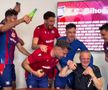 „Să plătiți telefoanele!” » I-au făcut antrenorului „baie de bere” după calificarea în play-off!