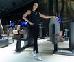 Larisa Boțog în sala de fitness AI FOTO: Ionuț Iordache (GSP)