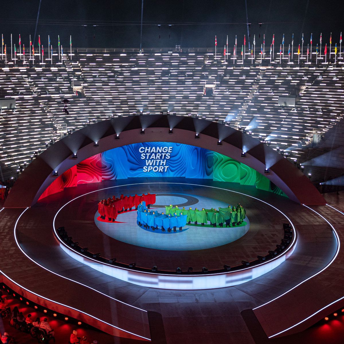 Deschidere Jocuri Paralimpice // foto: Facebook și Imago