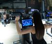 Larisa Boțog în sala de fitness AI FOTO: Ionuț Iordache (GSP)