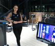 Larisa Boțog în sala de fitness AI FOTO: Ionuț Iordache (GSP)