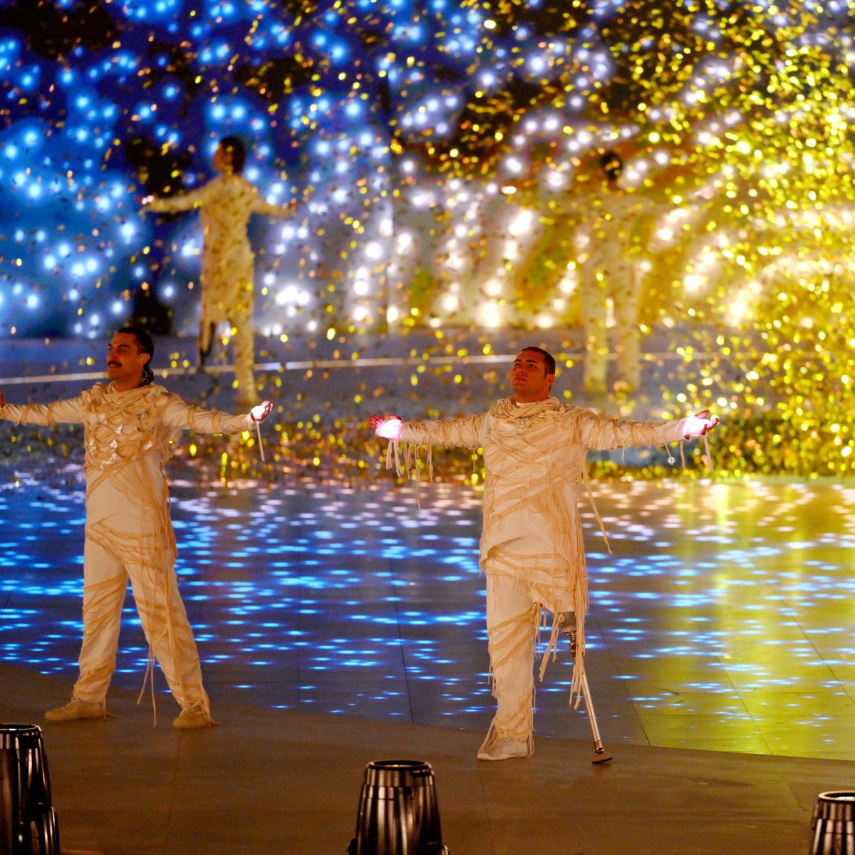 Reacția oamenilor când au apărut steagurile Rusiei, la ceremonia de deschidere a Jocurilor Paralimpice + Boicot de proporții al delegațiilor, decizia României