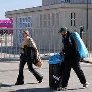 Românul Adrian Boitan a revenit azi în țară, după o săptămână trăită cu emoții în Emiratele Arabe Unite / FOTO: Andrei Furnigă (GSP)