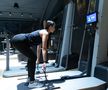Larisa Boțog în sala de fitness AI FOTO: Ionuț Iordache (GSP)