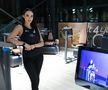 Larisa Boțog în sala de fitness AI FOTO: Ionuț Iordache (GSP)