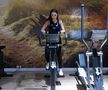 Larisa Boțog în sala de fitness AI FOTO: Ionuț Iordache (GSP)