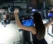 Larisa Boțog în sala de fitness AI FOTO: Ionuț Iordache (GSP)