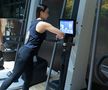 Larisa Boțog în sala de fitness AI FOTO: Ionuț Iordache (GSP)
