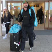 Românul Adrian Boitan a revenit azi în țară, după o săptămână trăită cu emoții în Emiratele Arabe Unite / FOTO: Andrei Furnigă (GSP)