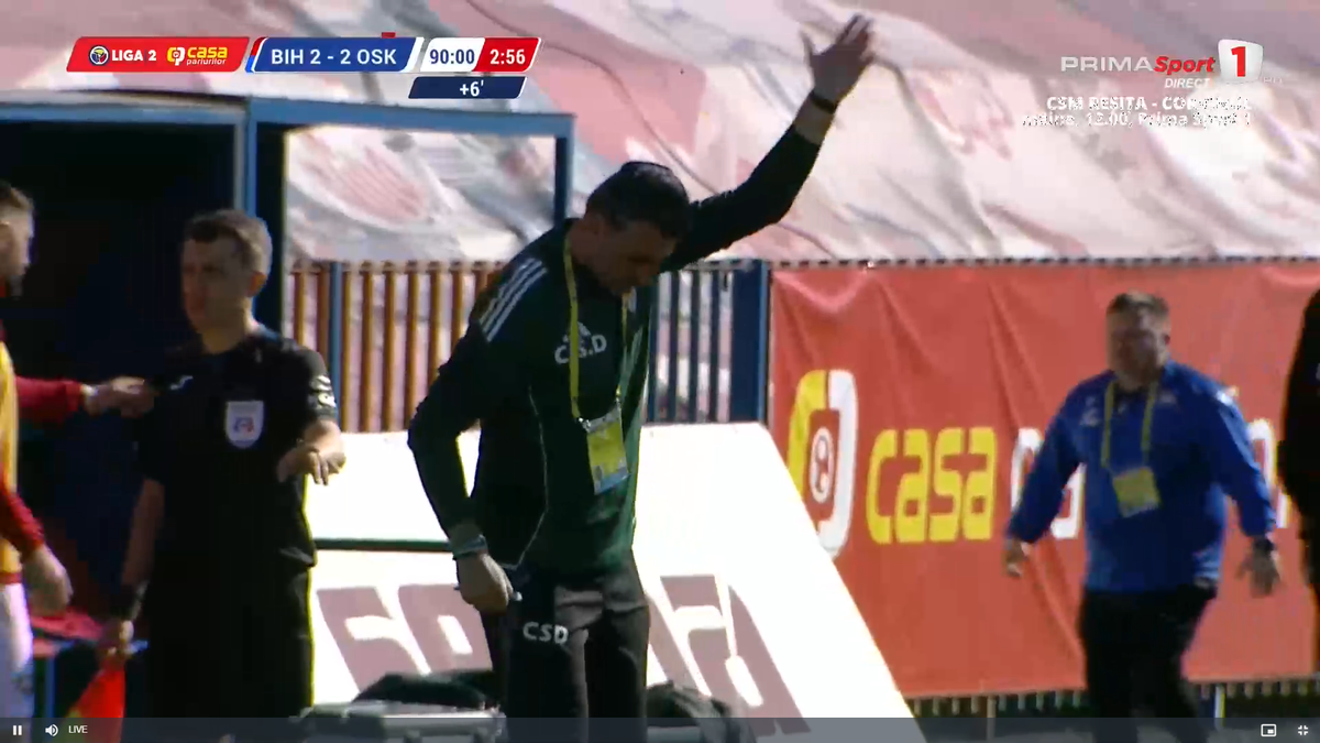 FC Bihor s-a calificat în play-off-ul Ligii 2 // foto: capturi Prima Sport