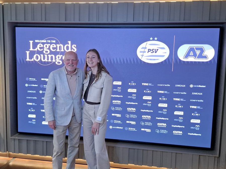 Spectatoare de lux la meciul lui Dennis Man din Eredivisie: atleta a fost invitată în loja legendelor