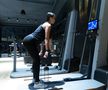 Larisa Boțog în sala de fitness AI FOTO: Ionuț Iordache (GSP)