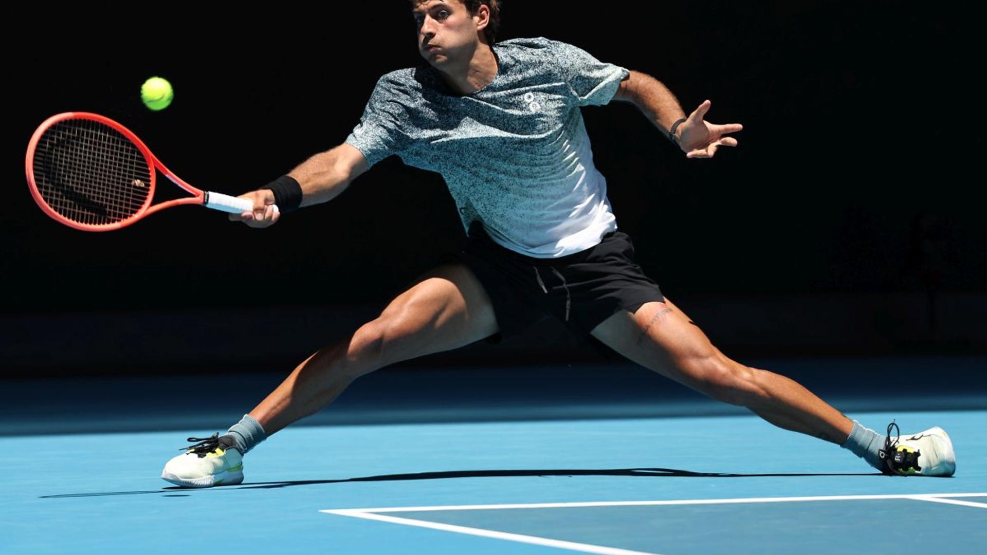 Șase jucători Top 50 ATP în acțiune pe terenul de tenis la Țiriac Open, turneu important de tenis București. | sursa foto: Gazeta Sporturilor