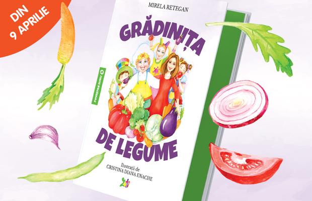 Cartea ZURLI, "GRĂDINIȚA DE LEGUME" de joi, la chioșcurile de ziare!