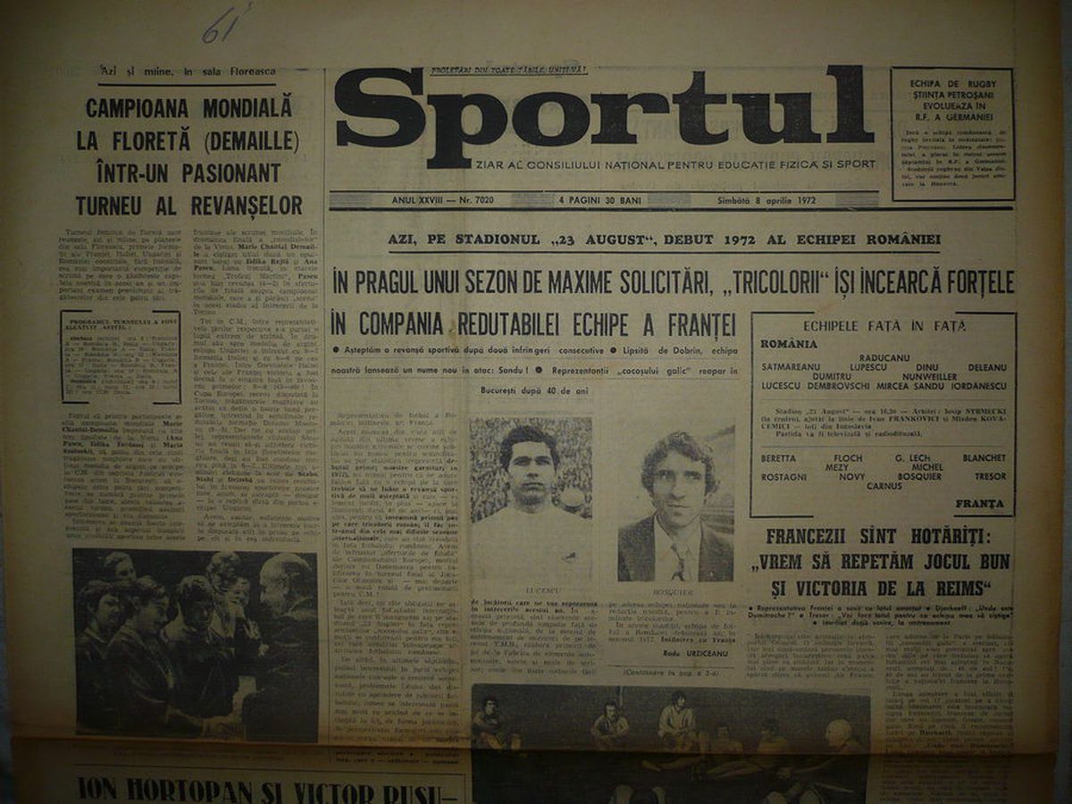 RETRO GSP. 48 de ani de la debutul frapant al lui Mircea Sandu în națională: „Nu îndrăzneam să stau printre «grei». Doamne, ce fotbaliști!"