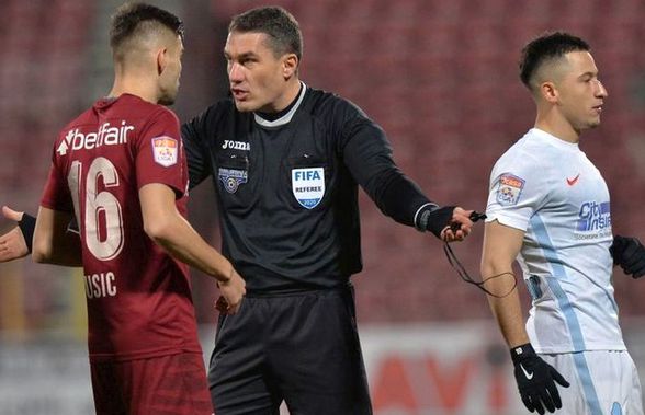 Fiecare echipă cu arbitrii ei „de casă”! Concluzii incredibile: cine sunt „aliații” lui FCSB, CFR Cluj și CS Universitatea Craiova