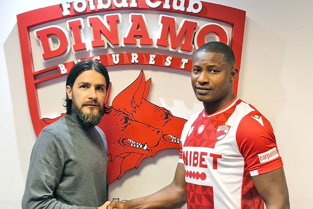 Dinamo și-a prezentat azi noul atacant! Pe ce perioadă a semnat