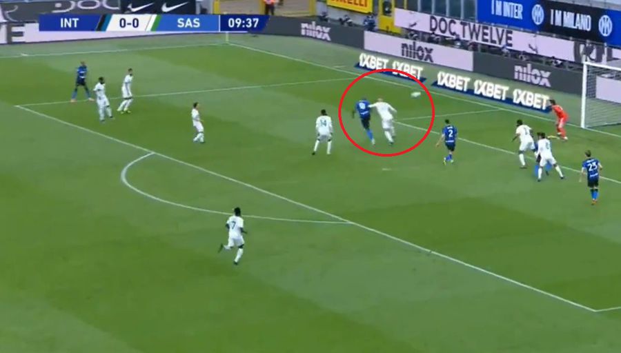 Inter - Sassuolo 2-1 » Lukaku și Martinez, prea buni pentru Chiricheș! Două goluri marcate de lângă român