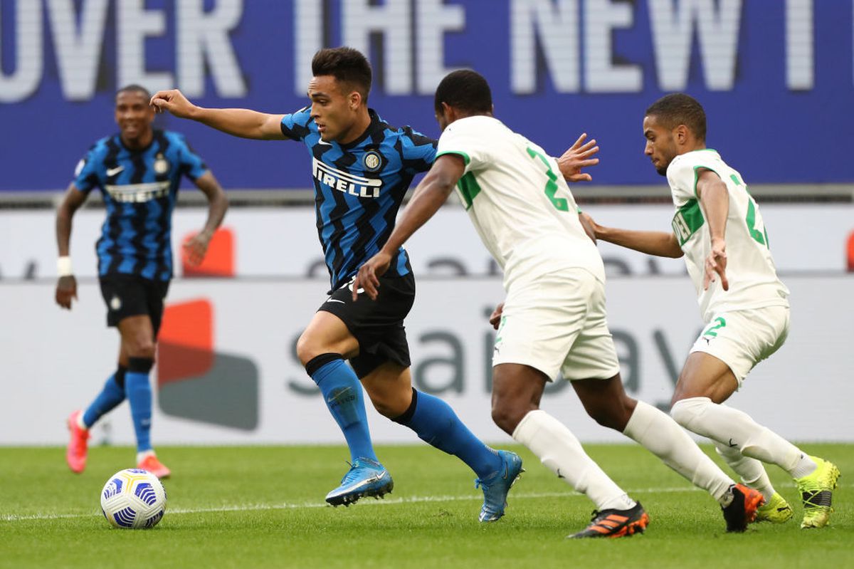 Inter - Sassuolo 2-1 » Lukaku și Martinez, prea buni pentru Chiricheș! Două goluri marcate de lângă român