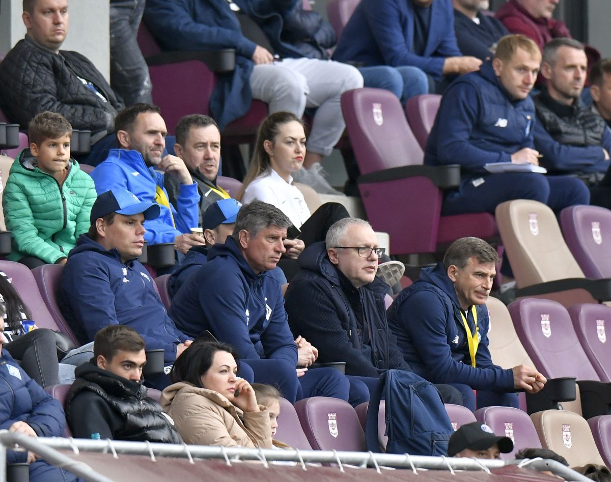 Dinamo Kiev - Sporting CP 1-2 în Giulești, sub privirile lui Surkis și Lucescu » Imagini emoționante de la primul meci oficial al unei echipe din Ucraina de la începutul războiului