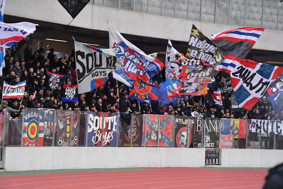 Scandal la U Cluj - CSA Steaua! Un ultras, scos din stadion » Ce s-a întâmplat