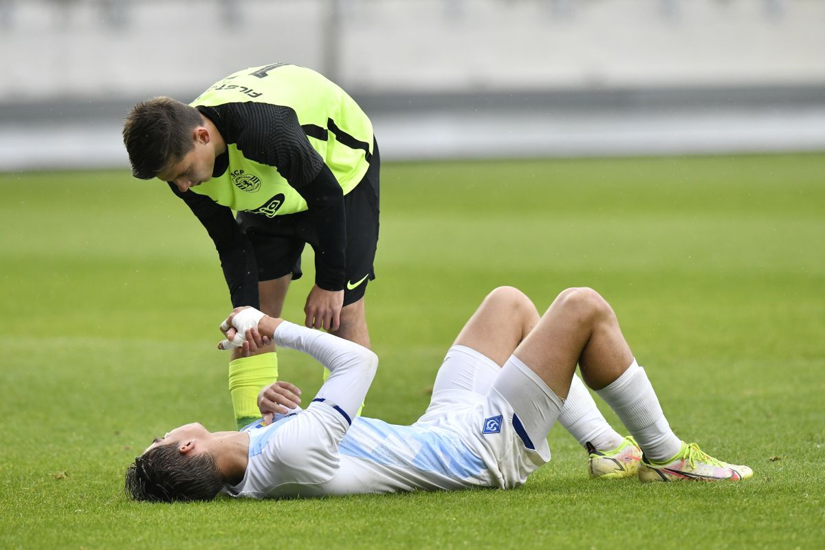 Dinamo Kiev - Sporting CP 1-2 în Giulești, sub privirile lui Surkis și Lucescu » Imagini emoționante de la primul meci oficial al unei echipe din Ucraina de la începutul războiului