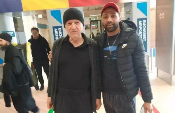 „Gigi Style” » Becali, fotografiat pe aeroport, înainte de plecarea la Muntele Athos: „Mi-a dat 200 de euro, să am pentru copii”