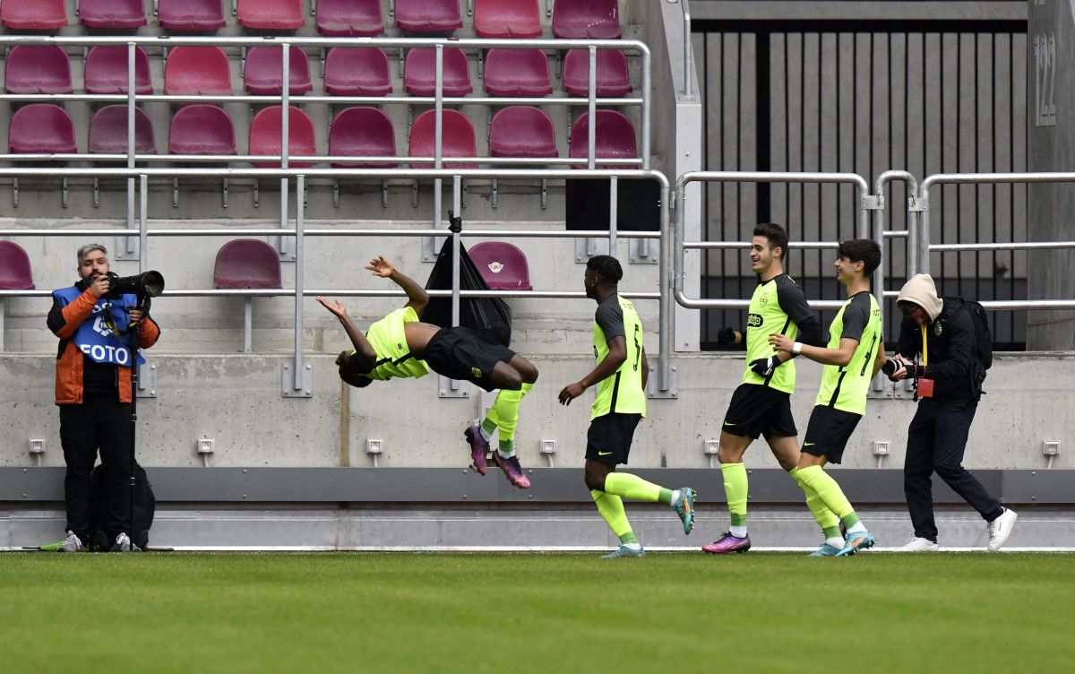 FOTO Dinamo Kiev - Sporting, Youth League, pe Giulești 07.04.2022