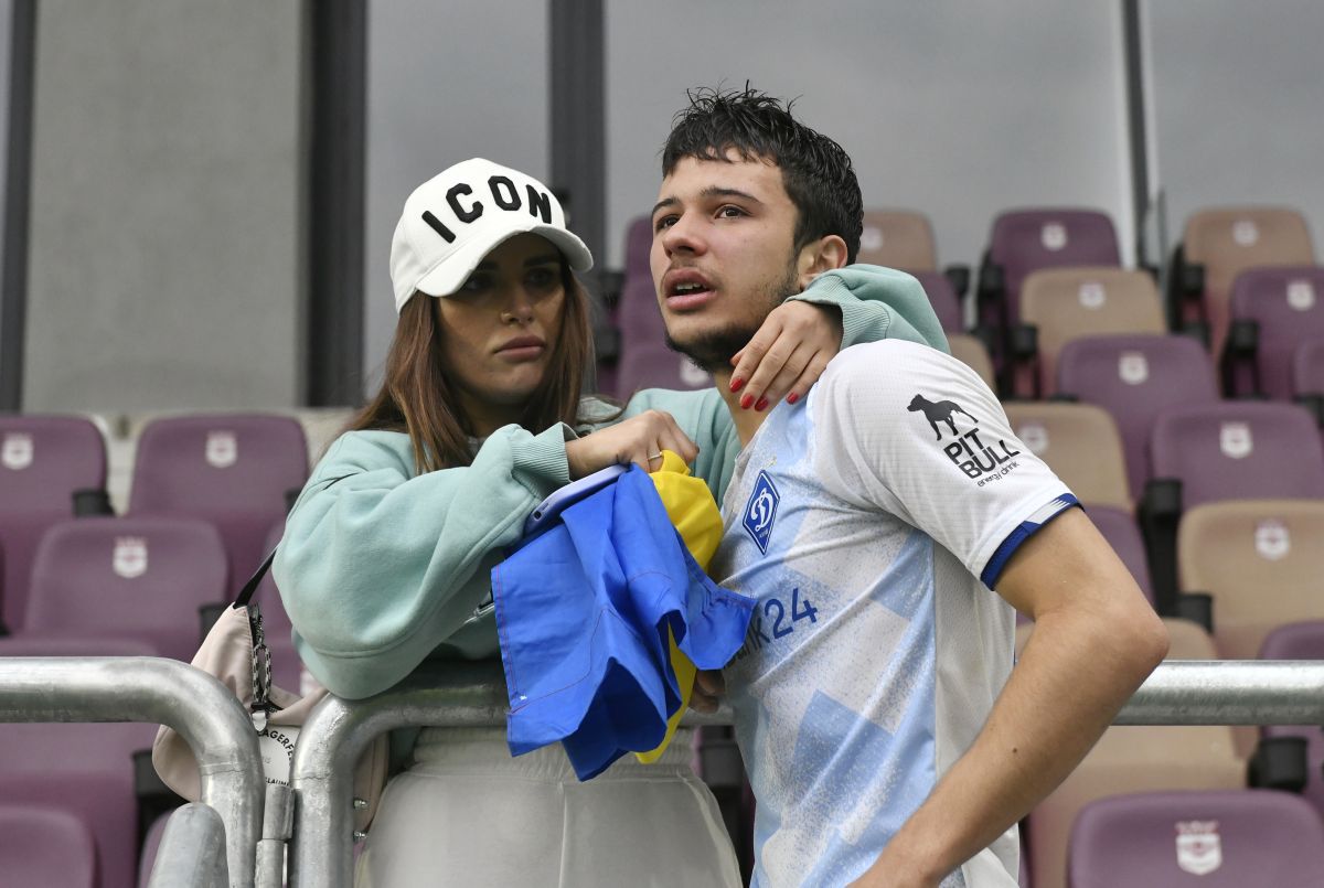 Dinamo Kiev - Sporting CP 1-2 în Giulești, sub privirile lui Surkis și Lucescu » Imagini emoționante de la primul meci oficial al unei echipe din Ucraina de la începutul războiului
