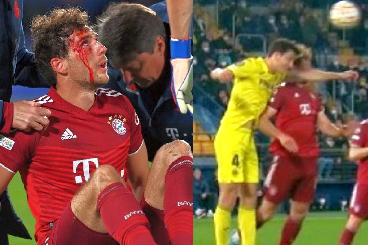 VILLAREAL - BAYERN 1-0. Verdictul unui observator de arbitri din Liga 1 la faza sângeroasă cu Goretzka: „Observați acest detaliu foarte important! De asta n-a intervenit VAR-ul”
