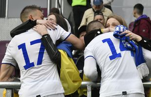 Dinamo Kiev - Sporting CP 1-2 în Giulești, sub privirile lui Surkis și Lucescu » Imagini emoționante de la primul meci oficial al unei echipe din Ucraina de la începutul războiului