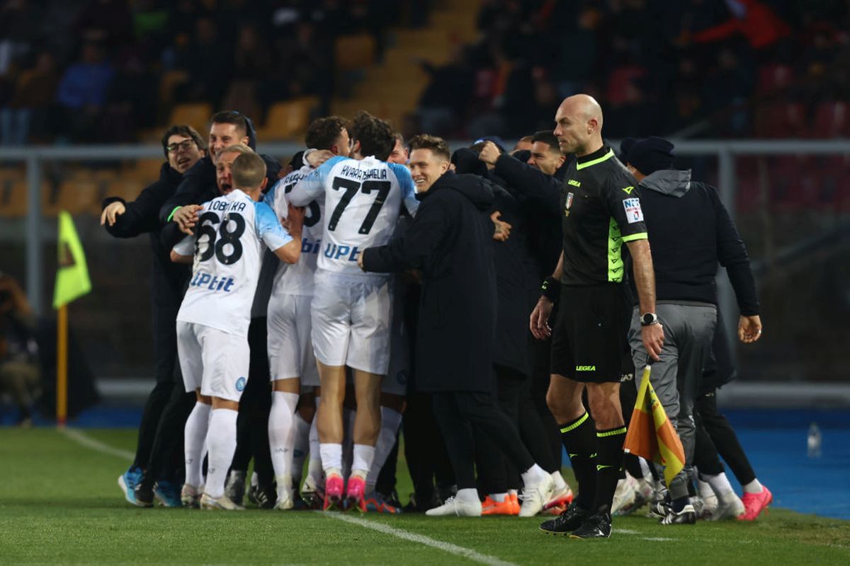 Lecce - Napoli / Foto: Getty Images