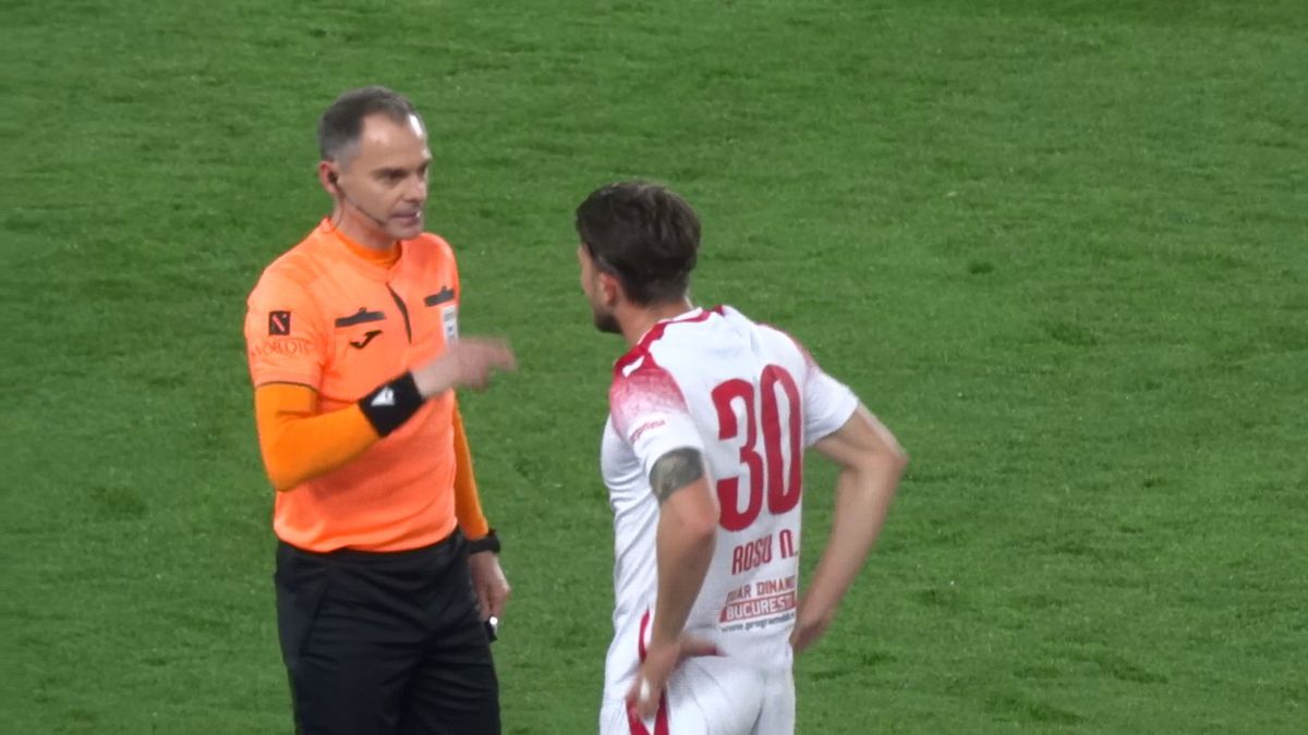 FOTO Arbitraj Dinamo - Oțelul 07.04.2023