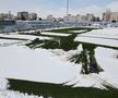 Se lucrează de zor la deszăpezirea stadionului echipei din play-out: „30 de deținuți sunt aici de la primele ore”